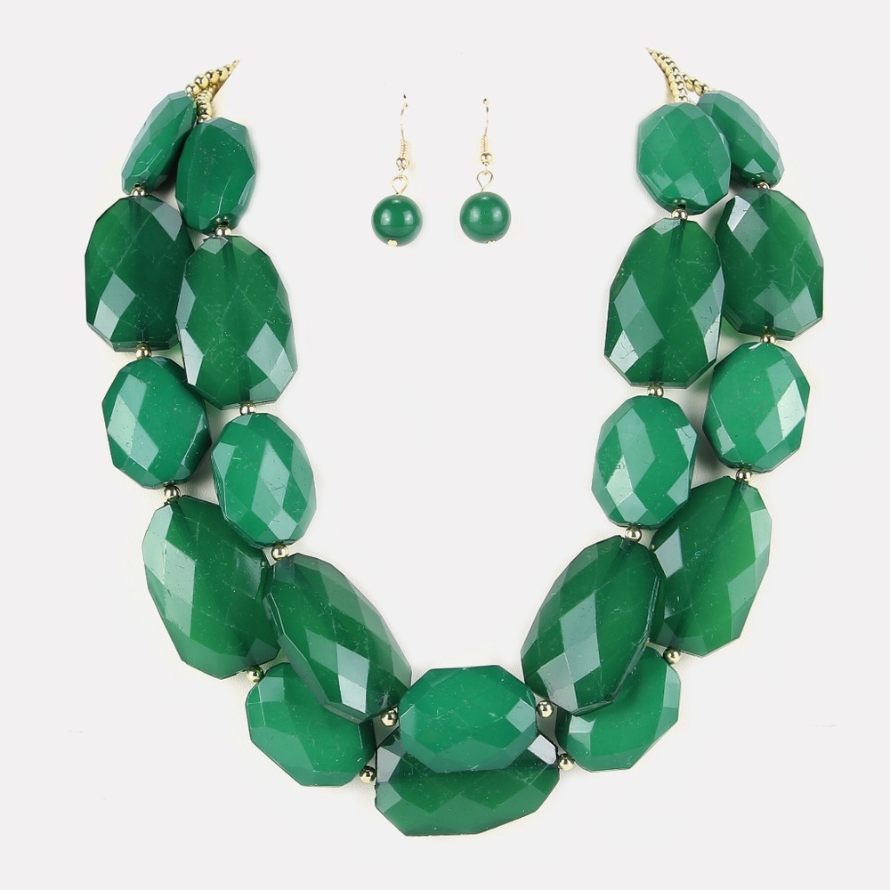 Double Strand Neckalce Set